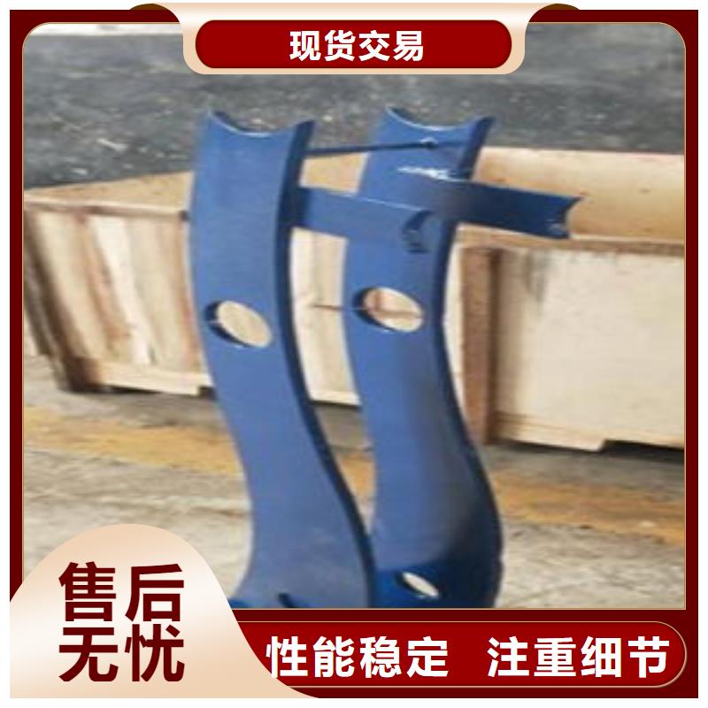 Q235材质钢板立柱切割桥梁防撞栏厂家质量优价格低