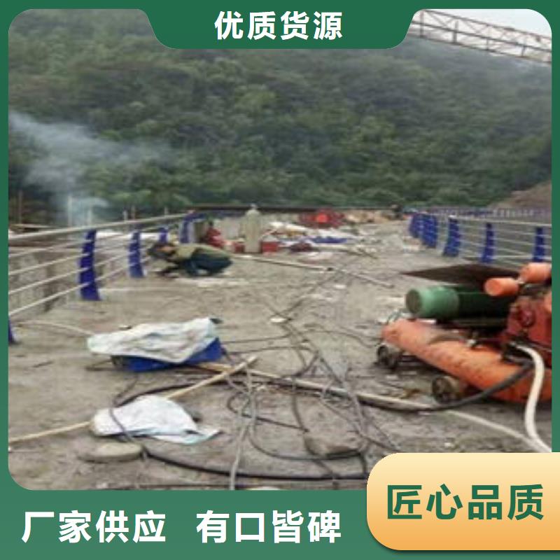 桥梁防撞支架201不锈钢复合管护栏厂家专业按需定制