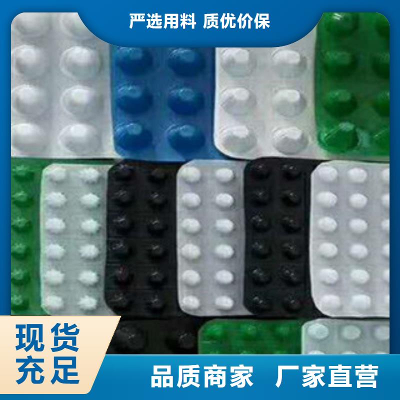 【塑料排水板塑料土工格栅海量现货】