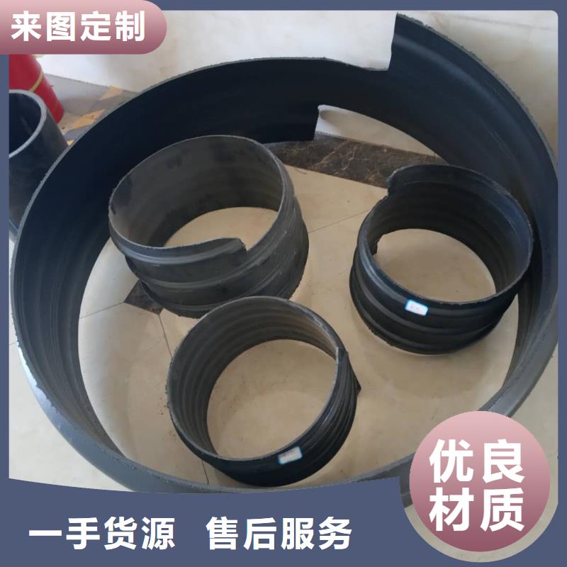 钢带管HDPE中空壁结构缠绕管质优价廉