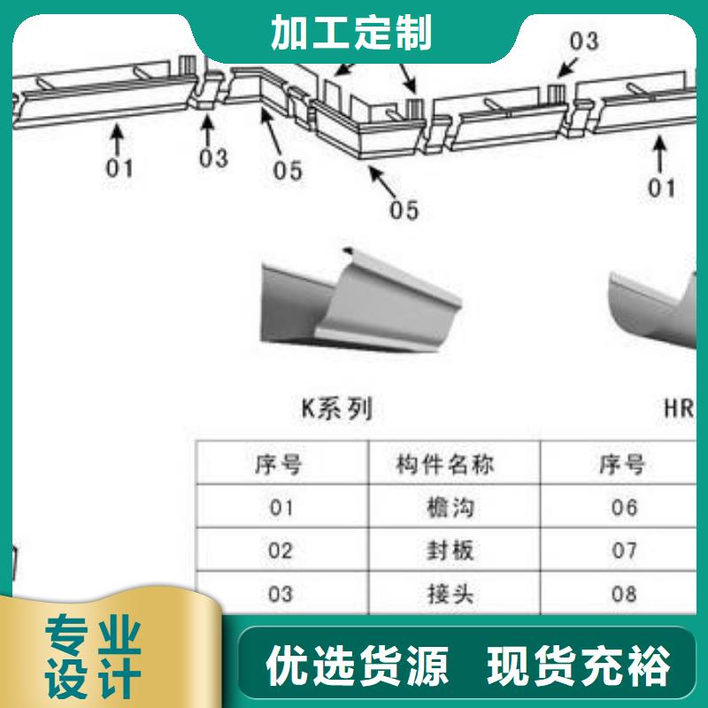 PVC成品天沟铝合金雨水槽您身边的厂家
