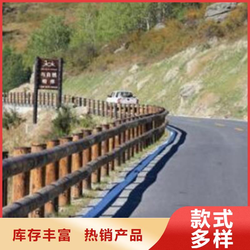 钢背木护栏桥梁防撞护栏性能稳定