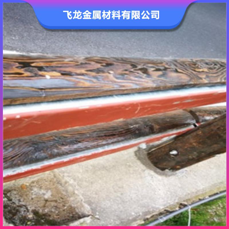 钢背木护栏桥梁防撞护栏性能稳定